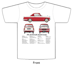 Triumph Herald Coupe 1961-64 T-shirt Front